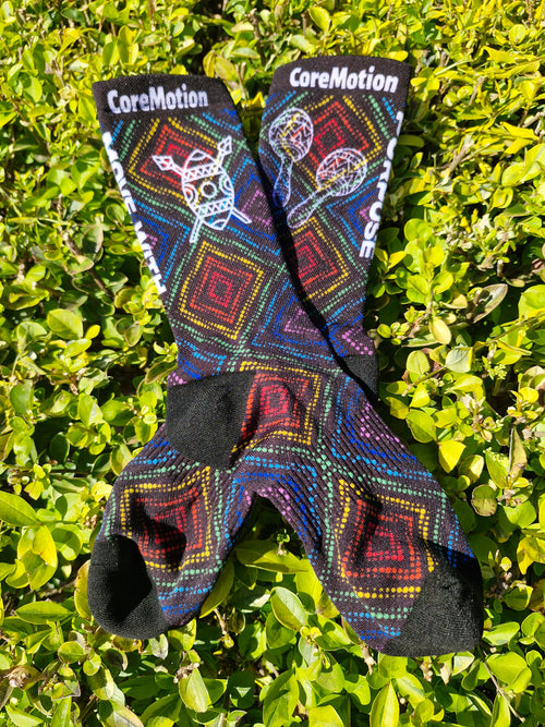 CoreMotion Rainbow Socks